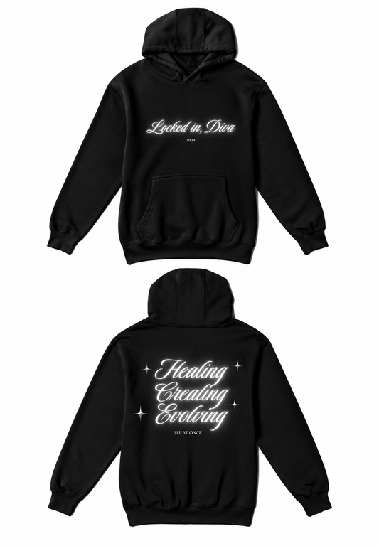 Locked In, Diva Hoodie — Women's